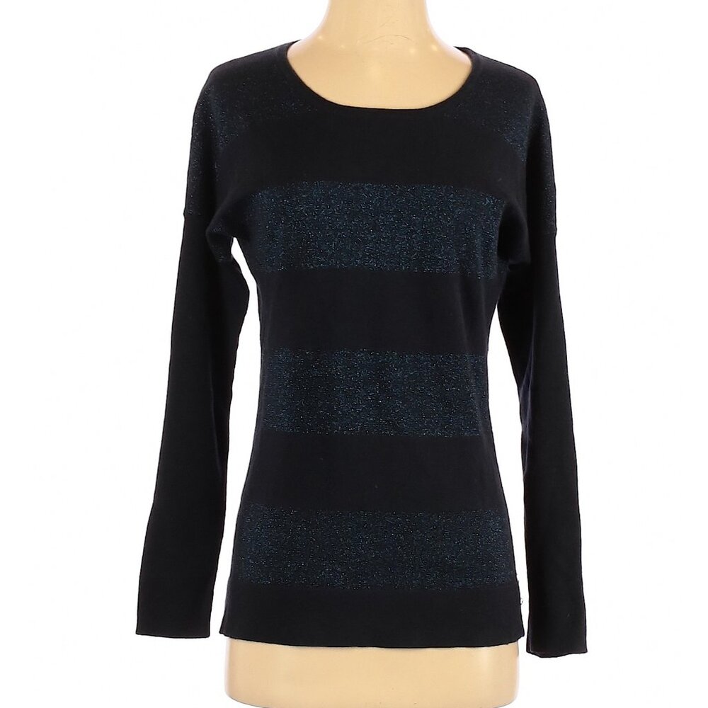 Banana Republic women's blue striped sweater,  size S